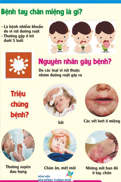 TUYÊN TRUYỀN PHÒNG BỆNH TAY CHÂN MIỆNG